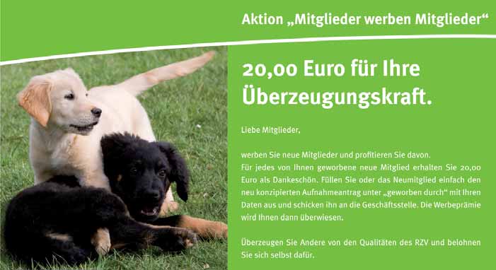 GESCHÄFTSSTELLE Alt-Mitglieder mit neuem Hund: LG / Name Ort ZB-Nr.