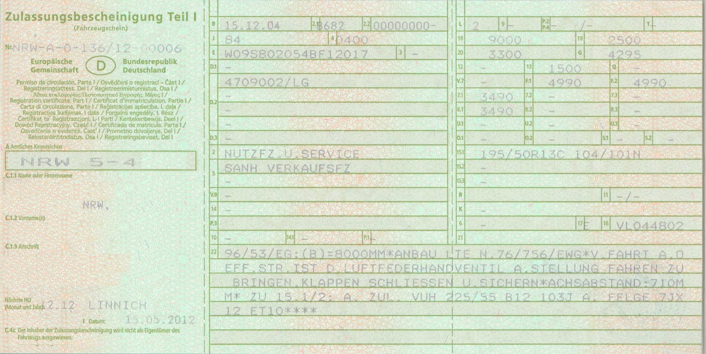 Übungsklausur 4.1 zum Fahrerlaubnisrecht Aufgabe: 0 Beurteilen Sie den Sachverhalt aus fahrerlaubnisrechtlicher Sicht. Literatur, Fahrerlaubnisrecht, 3. Aufl. 2013, S.