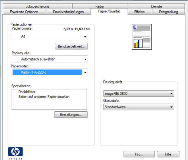 5 Bedienung des Excel Templates 5.5 Bedrucken der Beschriftungsstreifen der ET 200SP Abbildung 5-7 Einstellen des Druckers Wählen Sie anschließend unter dem Menüpunkt Drucker ihren Drucker aus.