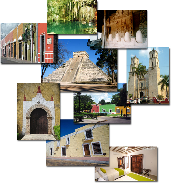 Station 2 Valladolid Chichén Itzá In Valladolid, einer der ältesten kolonialen Stadtgründungen des amerikanischen Kontinents, ist neben den Cenotes Zací und dem spektakulär illuminierten Dzitnup, in