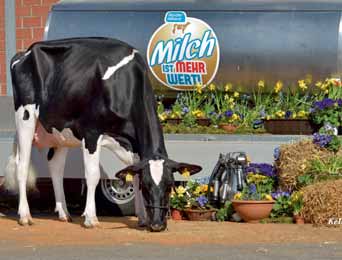 RINDUNDWIR April 2016 18. Schau Rind aktuell Milch ist mehr wert! Am 16. März lockte die 18. Schau Rind aktuell unter dem Motto Milch ist mehr wert! über 800 Besucher in die Karower Auktionshalle.