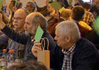 Verbandsleben Generalversammlung des RZMV e.g. 10. Februar 2016 in Güstrow V M In einer für die Mitglieder des Rinderzuchtverbandes Mecklenburg-Vorpommern e.g. außerordentlich schwierigen Situation fand am 10.