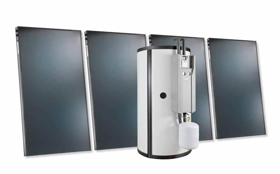 Unsere Paketpreise Solarpaket NOVA Plus ST 625-10 Trinkwasser und Heizung in einem System Das Solarkomplettpaket NOVA Plus ST 625-10 zur kombinierten Trinkwassererwärmung und Heizungsunterstützung