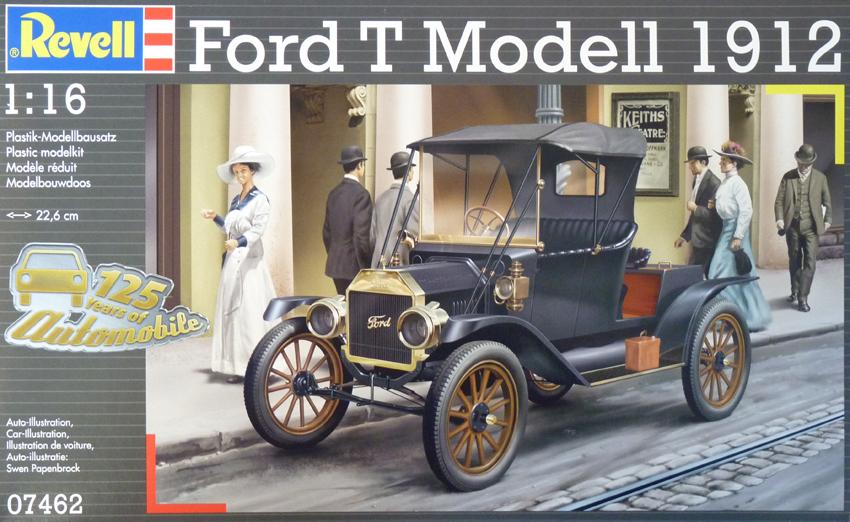Ford T Modell 1912 Revell 1/16 Bausatzbezeichnung Hersteller Artikelnummer Maßstab Preis (ca.