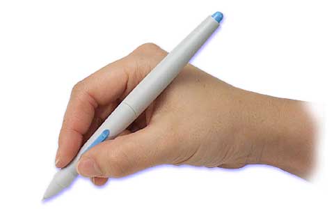GRAPHIRE-STIFT VERWENDEN Der schnurlose Graphire-Stift ist drucksensitiv und benötigt keine Batterien.
