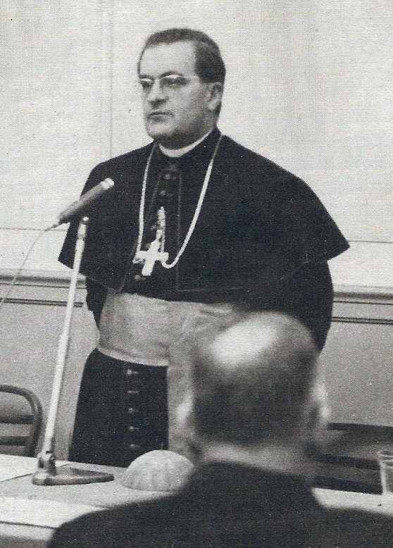Der Moderator Julius August Kardinal Döpfner aus München geb. 26.August 1913 gest. 24.