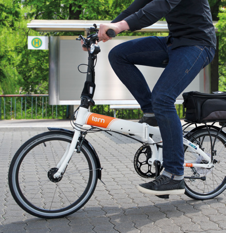 Den Fahrspaß immer dabei Das schicke ADFC-RMV-Faltrad der Marke Tern ist ein hochwertiges und leichtes Fahrrad für unterwegs.