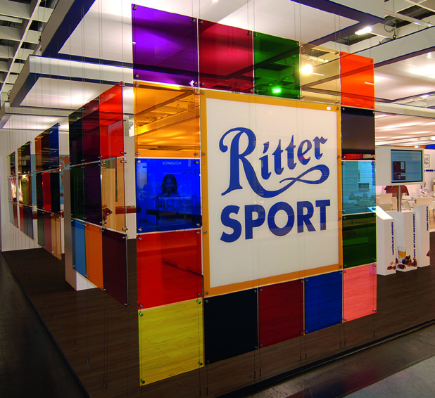 Ritter Sport Messestand Internationale Süßwarenmesse Köln Bauherr: Alfred Ritter GmbH & Co. KG Alfred-Ritter-Str.