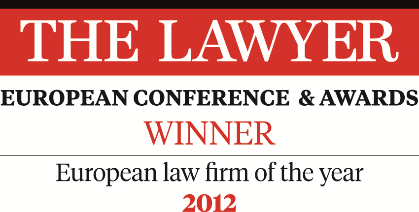 The American Lawyer Global Legal Awards 2015 JUVE Awards 2015 Kanzlei des Jahres Kanzlei des Jahres für M&A International Firm of the Year 2014