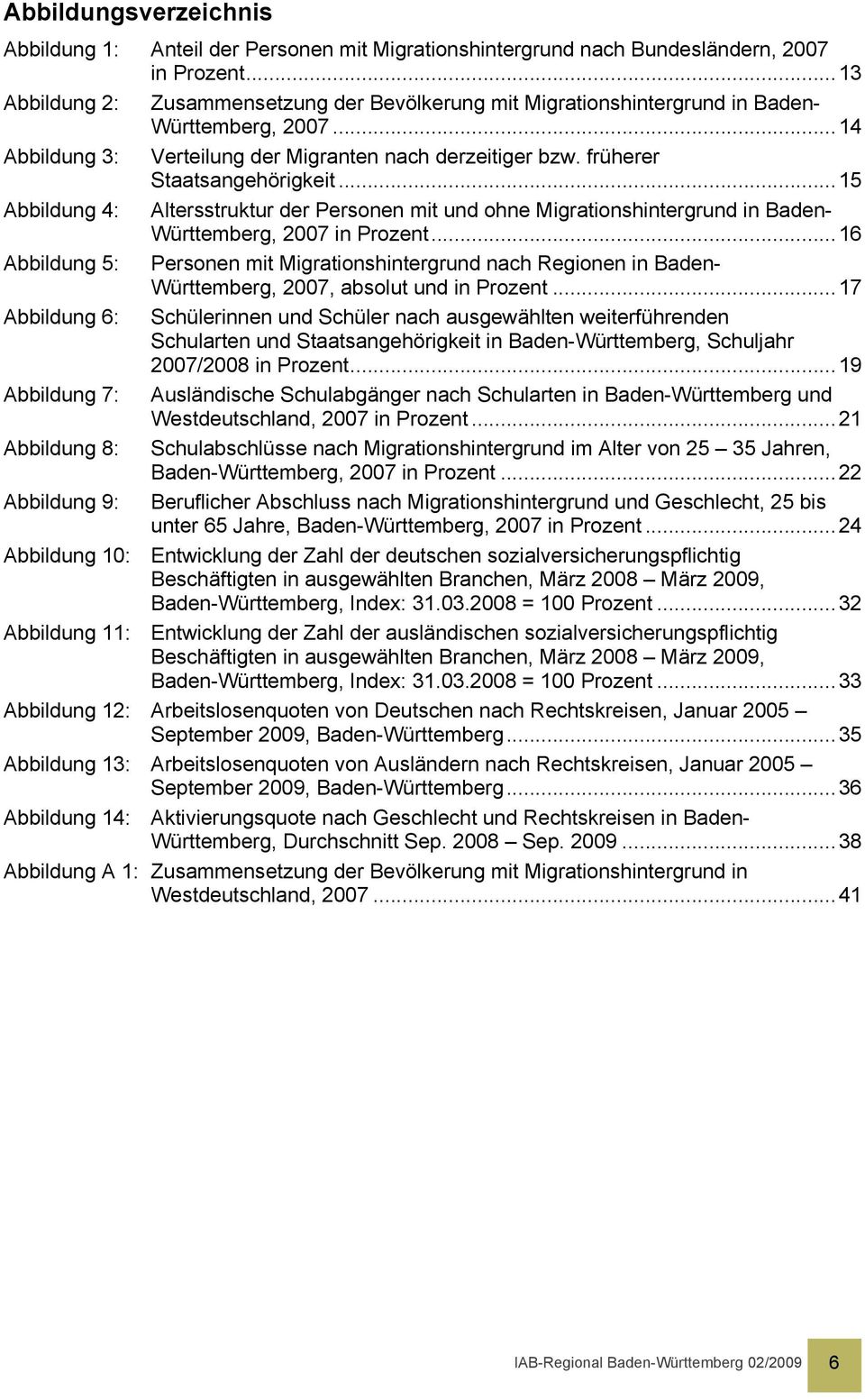 ..15 Abbildung 4: Altersstruktur der Personen mit und ohne Migrationshintergrund in Baden- Württemberg, 2007 in Prozent.
