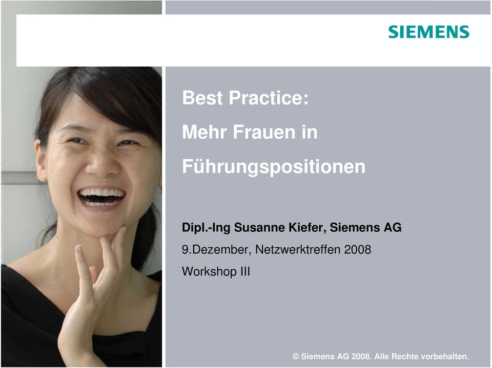 -Ing Susanne Kiefer, Siemens AG 9.