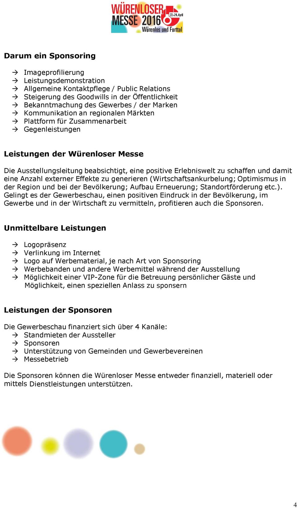 eine Anzahl externer Effekte zu generieren (Wirtschaftsankurbelung; Optimismus in der Region und bei der Bevölkerung; Aufbau Erneuerung; Standortförderung etc.).