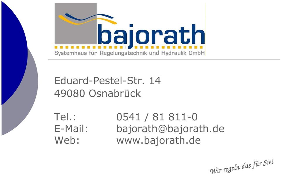 Eduard-Pestel-Str. 14 49080 Osnabrück Tel.