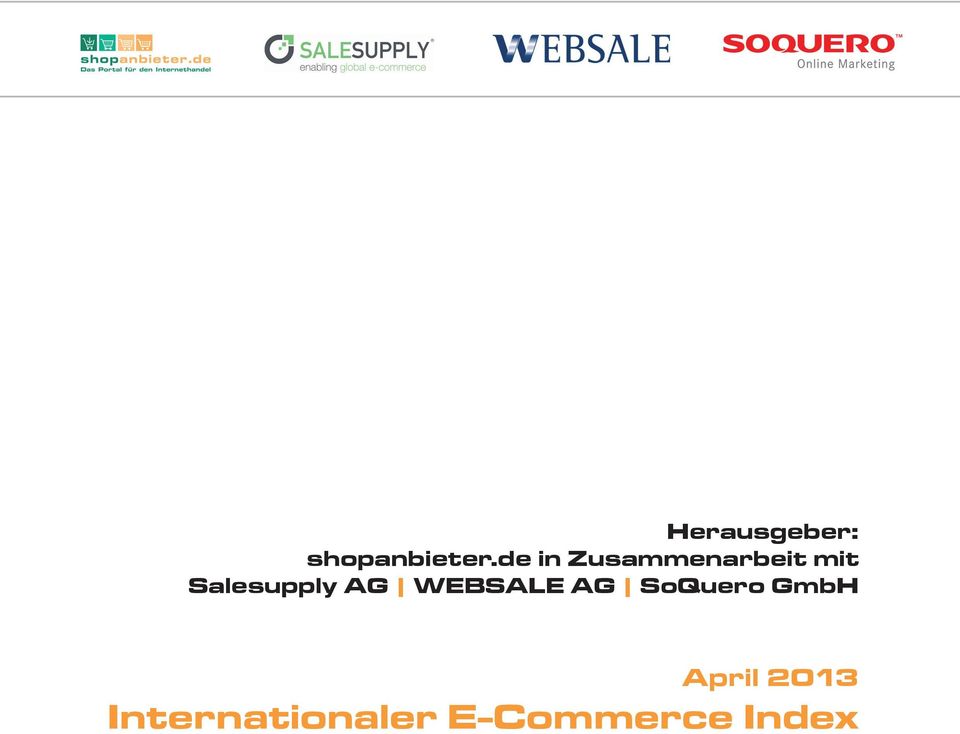 Salesupply AG WEBSALE AG SoQuero
