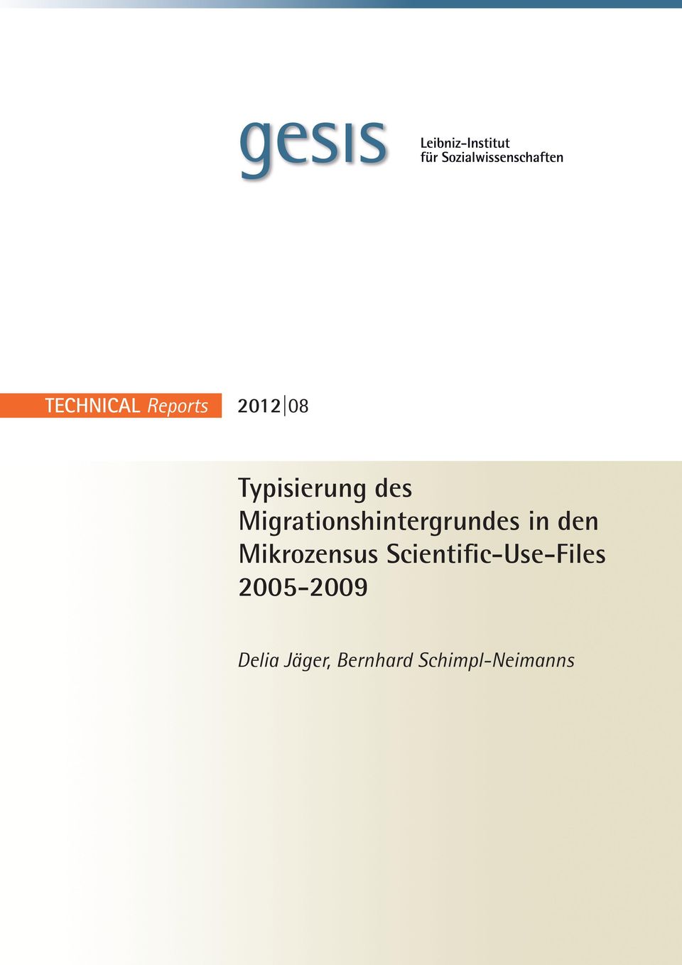 Mikrozensus Scientific-Use-Files