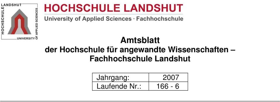 Fachhochschule Landshut