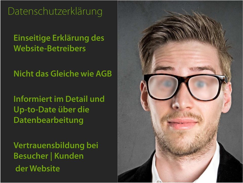 Detail und Up-to-Date über die Datenbearbeitung