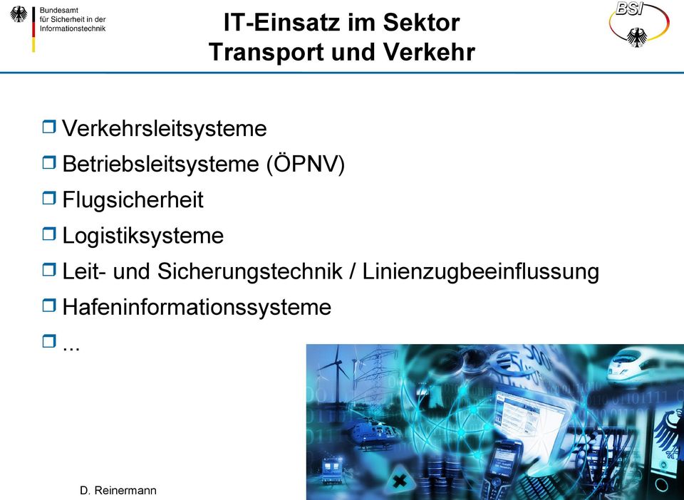 Flugsicherheit Logistiksysteme Leit- und Sicherungstechnik