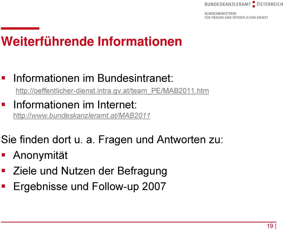 htm Informationen im Internet: http://www.bundeskanzleramt.
