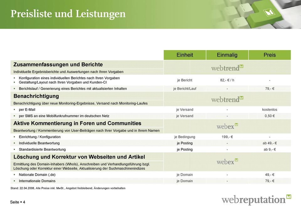 an eine Mobilfunkrufnummer im deutschen Netz Aktive Kommentierung in Foren und Communities Beantwortung / Kommentierung von UserBeiträgen nach Ihrer Vorgabe und in Ihrem Namen Einrichtung /