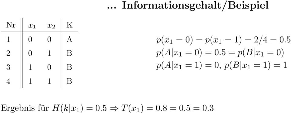 5 p(a x 1 = 0) = 0.