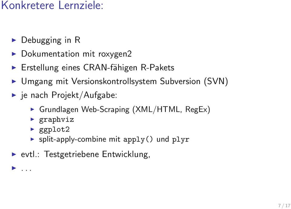 Projekt/Aufgabe: Grundlagen Web-Scraping (XML/HTML, RegEx) graphviz ggplot2