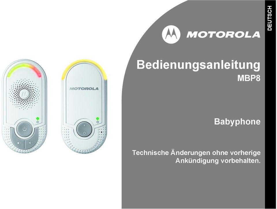 Babyphone Technische