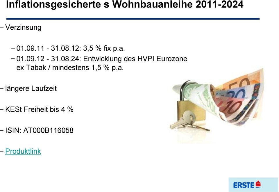 12: 3,5 % fix p.a. 01.09.12-31.08.