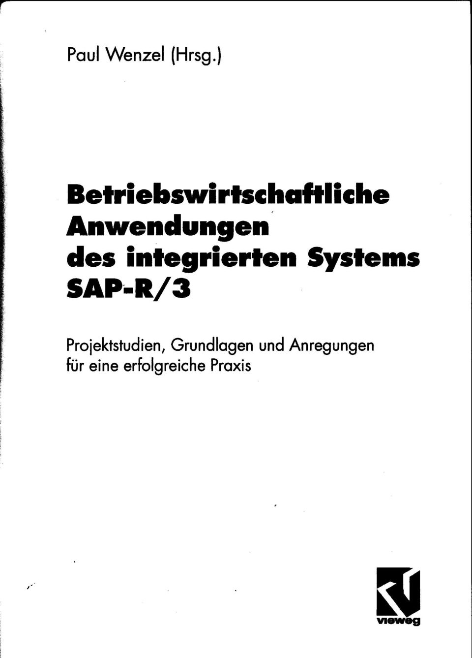 integrierten Systems SAP-R/3