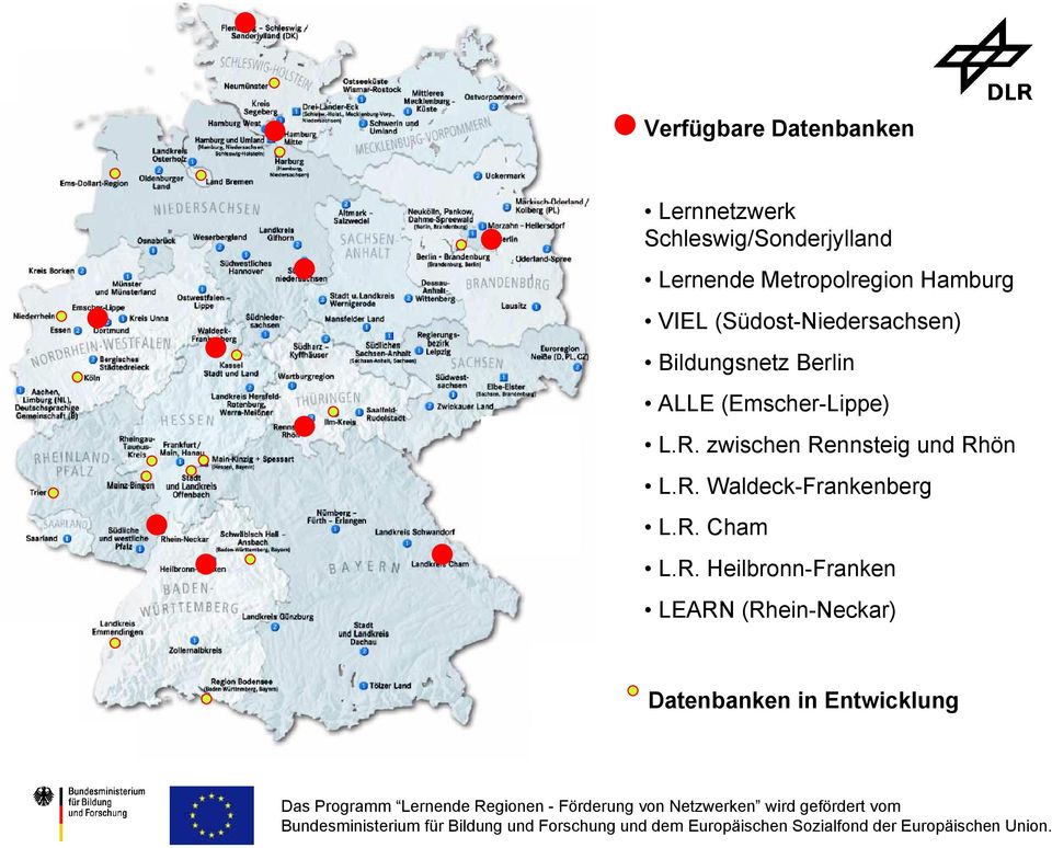 ALLE (Emscher-Lippe) L.R. zwischen Rennsteig und Rhön L.R. Waldeck-Frankenberg L.