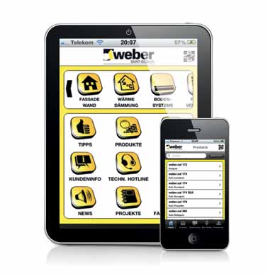 Die weber.app Für iphone, ipad und Android-Smartphones In Deutschland bieten wir über 800 Produkte und Lösungen an.