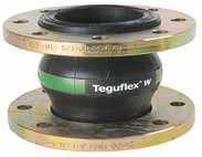 TEGUFLEX WU Kompenzator - 25-1000 Uporaba kompenzatorja TEGUFLEX WU V vseh tipih proizvodnje, kjer se uporabljajo kompresorji, črpalke itd.