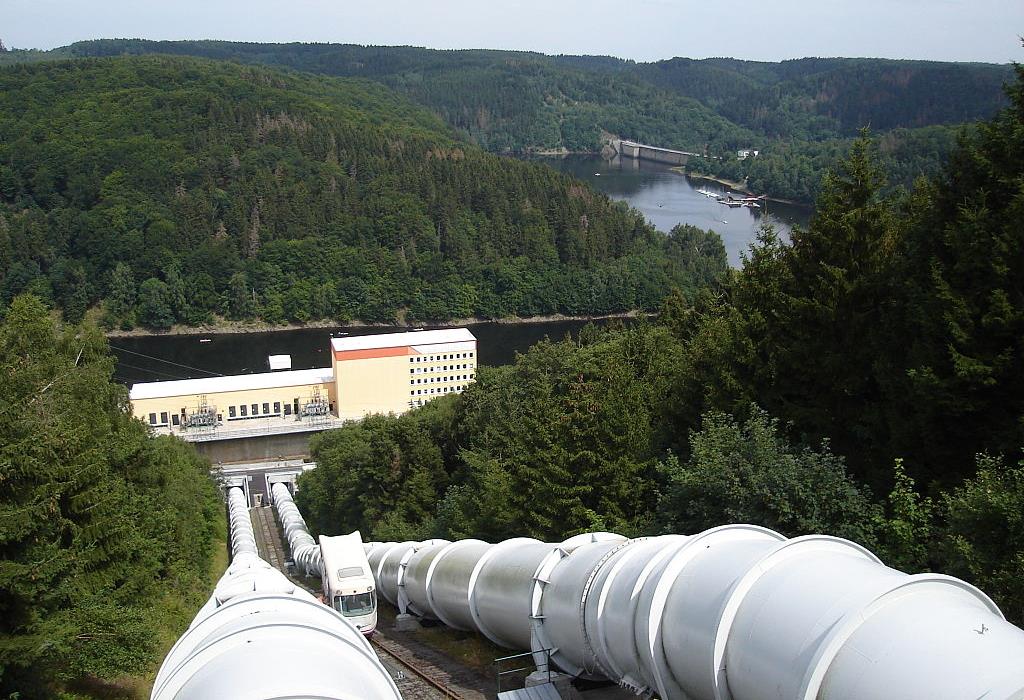 Modellregion Landkreis Harz Pumpspeicherkraftwerk WENDEFURTH Arbeitsvermögen: 523 MWh
