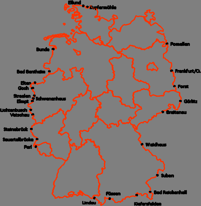 J 3 Anzahl der ein- und ausfahrenden Mautfahrzeuge an den Grenzübergängen Niederlande A280 Bunde A30 Bad Bentheim A3 Elten A57 Goch A40 Straelen A61 Schwanenhaus A52 Elmpt A4 Vetschau B402