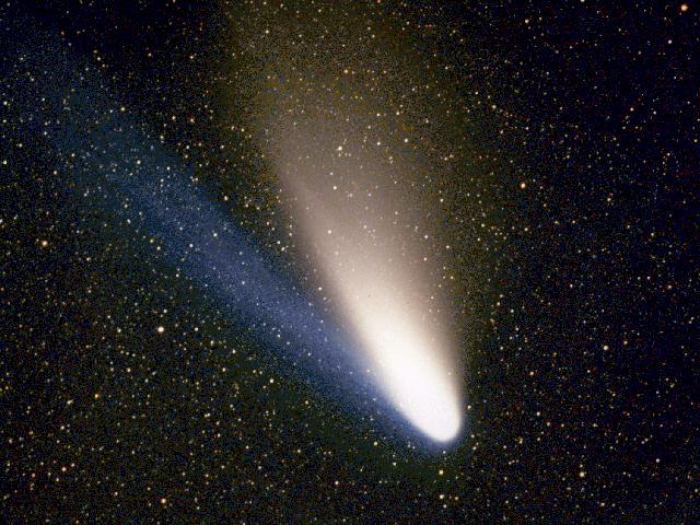 Komet Wild 2 (Durchmesser ca. 5 km), aufgenommen von der NASA-Sonde Stardust im Vorbeiflug am 2.