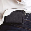 22 Accessoires Jeans-Tasche mit Clip Jeans-Tasche für Herren, Damen und Kinder.