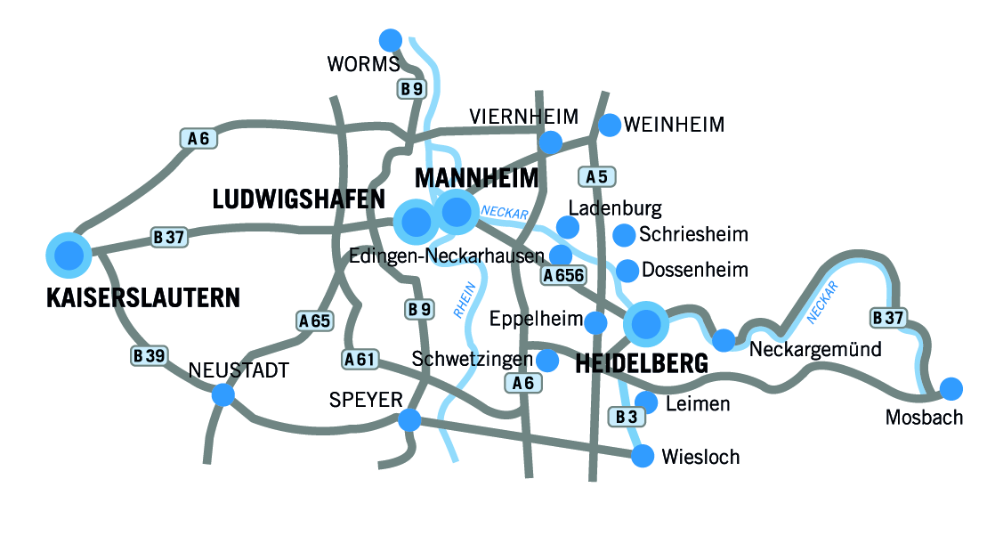 stadtmobil-en stadtmobil-en gibt es überall in der Metropolregion Rhein-Neckar.