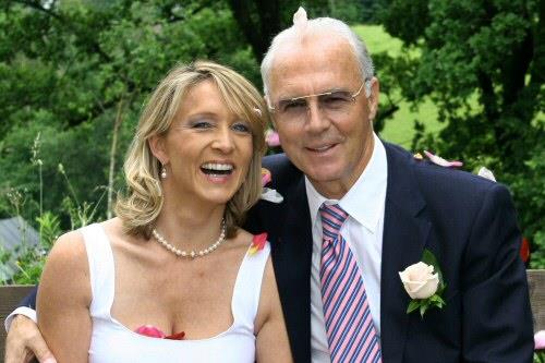 Franz Beckenbauer mit seiner jetzigen Ehefrau Heidrun