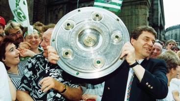 Otto Rehhagel Deutscher Meister 1988 und 1993 Trainer bei Werder