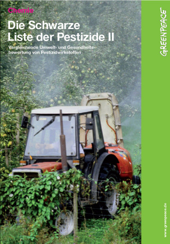 Pestizideinsatz reduzieren Identifizierung und Ausschluss besonders gefährlicher Stoffe (Blacklist) 2010: 2.