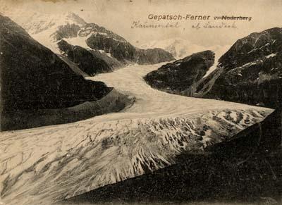Vortrag Gletscher Vortrag um 1900 Großer