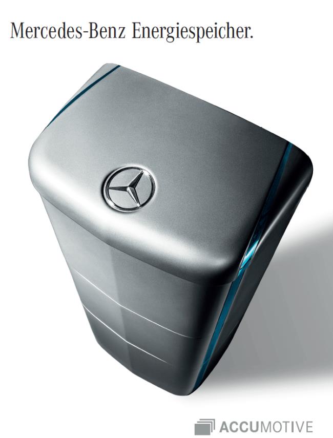 Speichersysteme Mercedes Lithium Speicher Mercedes Speichersystem + Sunny