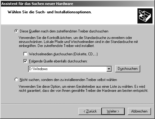4. Installation des Treibers Vor der Installation der empfehlen wir, im Downloadbereich unter www.esi-audio.de nach aktuellen Treibern zu schauen. Windows XP Schalten Sie Ihren Computer ein.