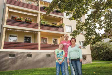 rundum wohl. Wir sind so froh, dass wir die Wohnung gefunden haben, erzählt Sandra Pürschel. Zuvor lebte die Familie in Stadtfeld und wollte gern modern und größer wohnen.