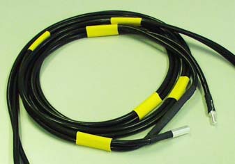 5.3 Sonderkabel / Special Cables Flachbandkabel / Ribbon cable 2x16mm² a.a./o.r. Starterkabel / Battery booster cable Ladezangen 200A, Kabel 16mm² Cable clamps 200A, cable 16mm² 3,0m Art.Nr.