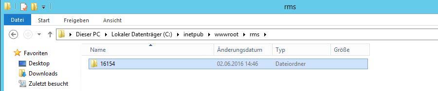 2 Installation Für die Installation der RMS Server-Software muss zuerst eine SQL-Datenbank installiert sein.