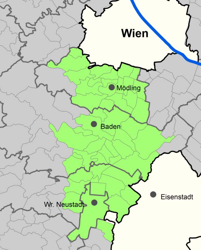 Modellregion Elektromobilität e-pendler in niederösterreich 49 Gemeinden zwischen Wien und Wiener Neustadt 15.000 Arbeitsstätten mit mehr als 126.
