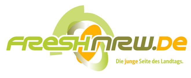 Kunde: Landtag NRW Gestaltung und Reinzeichnung Logo von vorgegebenen Elementen zur