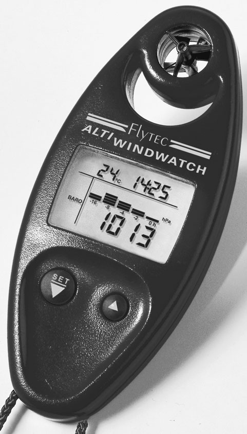 Alti-Windwatch Made in Switzerland BEDIENUNGSANLEITUNG D F LYTEC AG