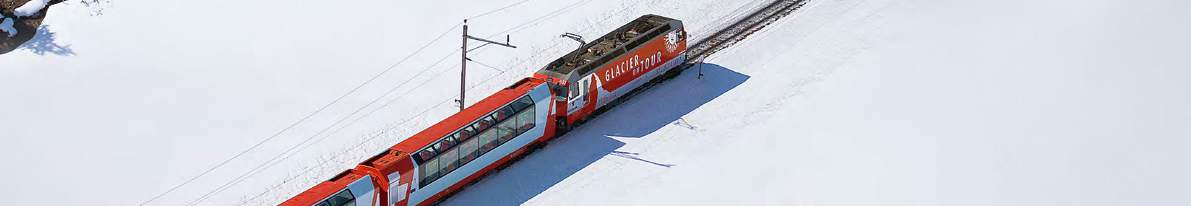 Glacier Express Fahrpläne Sommer 13. Mai bis 22. Oktober 2017 St. Moritz / Chur Brig Visp Zermatt Zermatt Visp Brig Chur / St. Moritz 901 1) 903 905 2) St. Moritz ab 08.02 09.02 10.